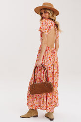 Dakota maxi-jurk met open rug